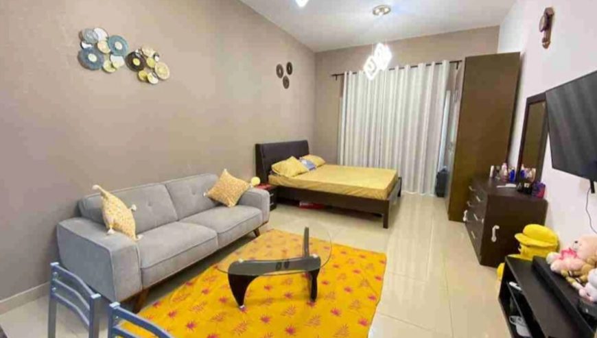 GET A FULLY FURNISHED APARTMENT IN 4,166 WITHOUT BILLS 12 CHEQUES | BEST DEAL | SPACIOUS STUDIO|