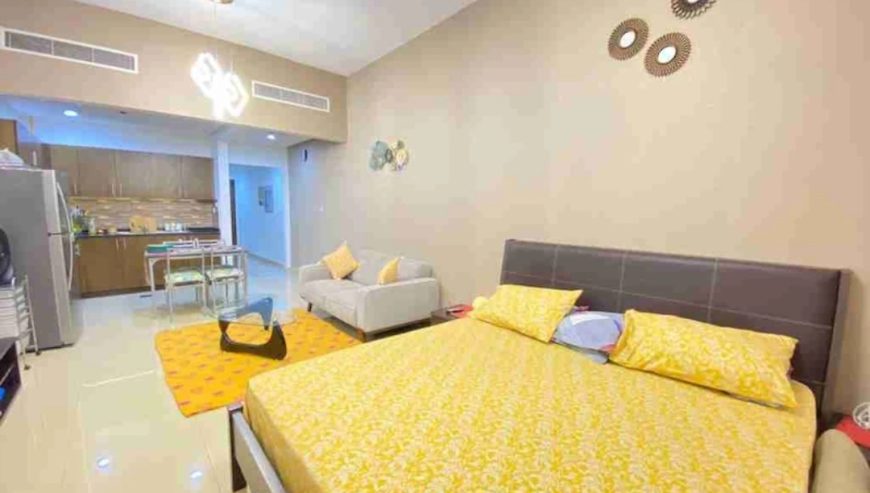 GET A FULLY FURNISHED APARTMENT IN 4,166 WITHOUT BILLS 12 CHEQUES | BEST DEAL | SPACIOUS STUDIO|