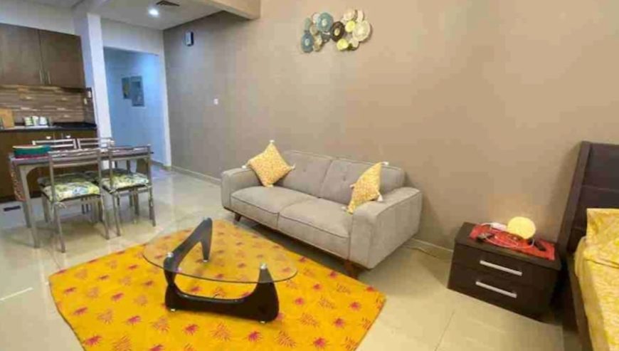 GET A FULLY FURNISHED APARTMENT IN 4,166 WITHOUT BILLS 12 CHEQUES | BEST DEAL | SPACIOUS STUDIO|