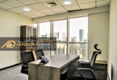 Furnished Office Near Metro In Business Bay – No Commission – All Utilities Included – Ejari