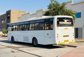 Eaicher Bus 2015 64 seater white Gcc Low Km