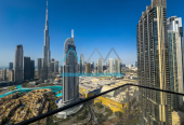 Kitchen Equipped | Luxury 3-Bedroom Apartment | Burj Khalifa View | Maid’s Room