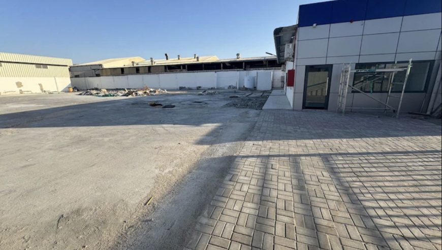 20000 Sq Ft Land With Warehouse In Al Quoz