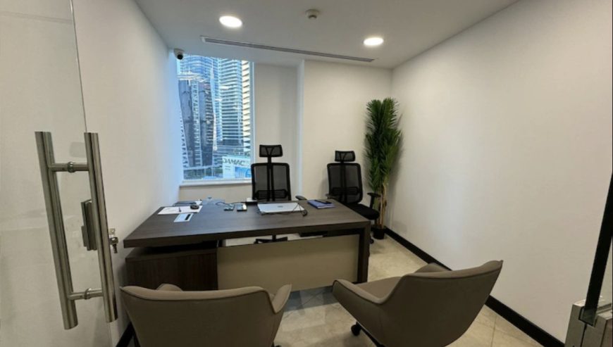 Fully Furnished Office { Empire HeightsTower | Business Bay }