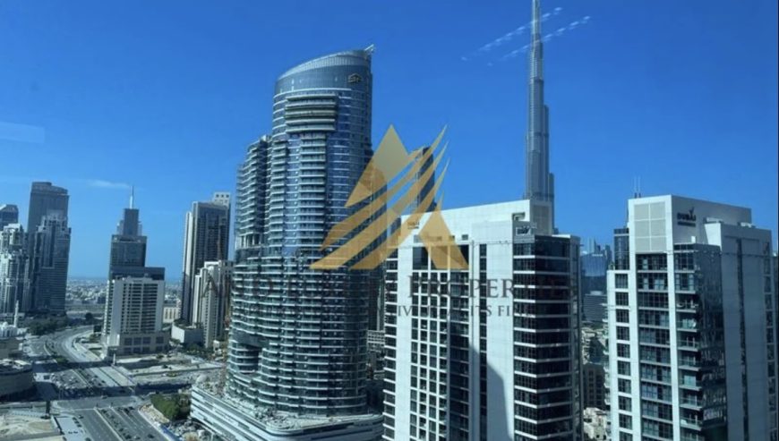 Burj Khalifa View | High Floor | Unfurnished