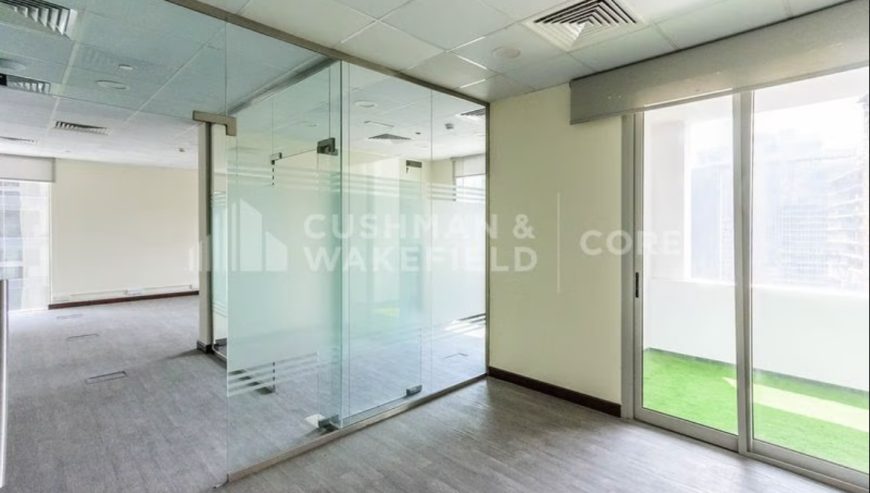 Partitioned Office | Well Fitted | DED License