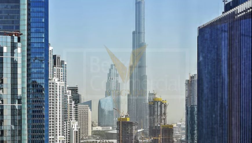 Burj Khalifa And Canal View | Vacant On Transfer