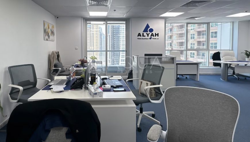 Spacious | Fitted Office | Prime Location | DMCC