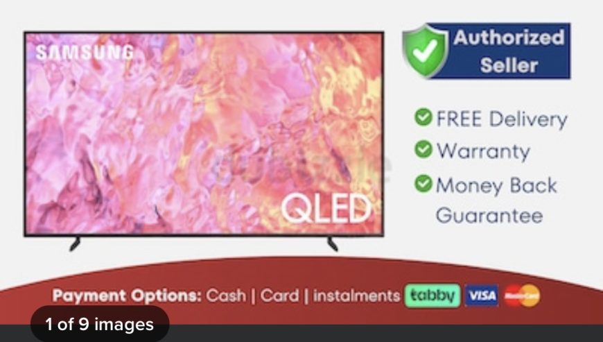 Samsung 85 inch Smart QLED TV – 4K ● Brand New | 1 Year Warranty | FREE Delivery | 85Q60