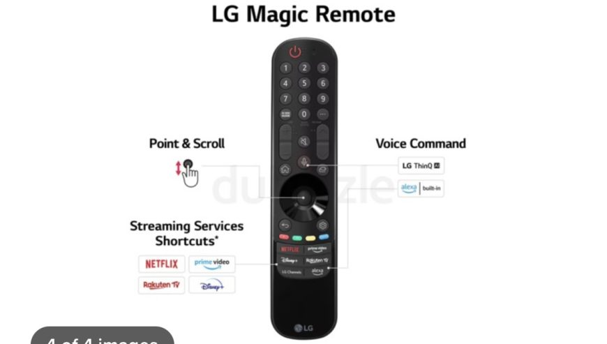 LG 50 Inch QNED81 4K Smart UHD AI TV (2023) – 100Hz Refresh Rate