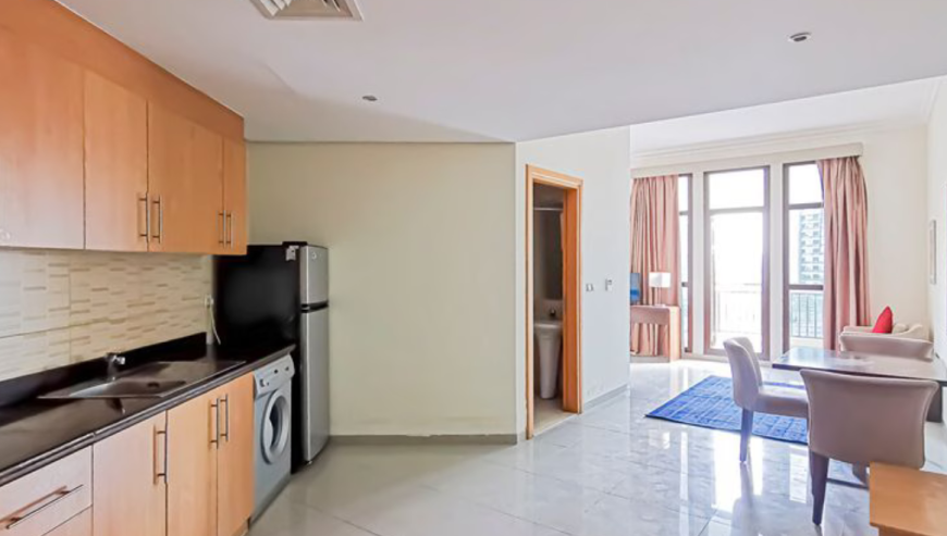 Fully Furnished | Huge Studio | 2 Balcony | Full Facilities Building