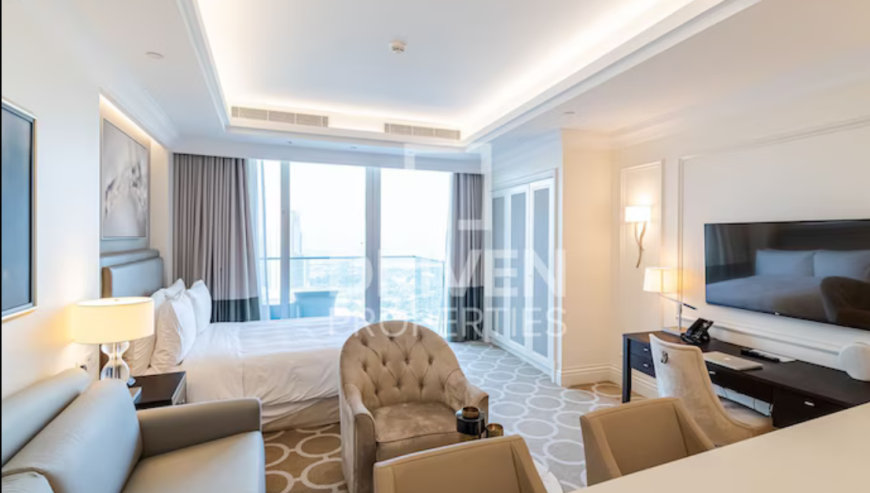 Spacious Studio with Balcony | DIFC View