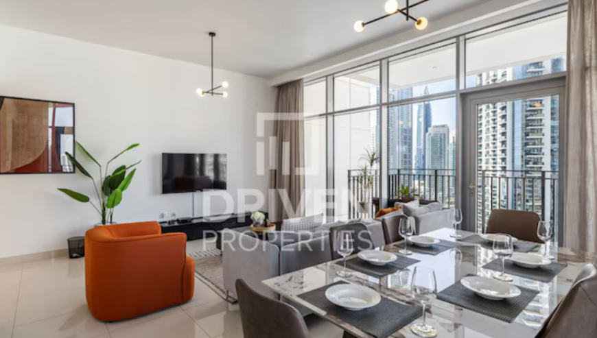 High ROI | Spacious and Furnished | Burj Views