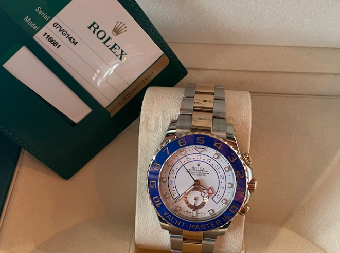 Rolex Yacht Master 2 Rose Gold