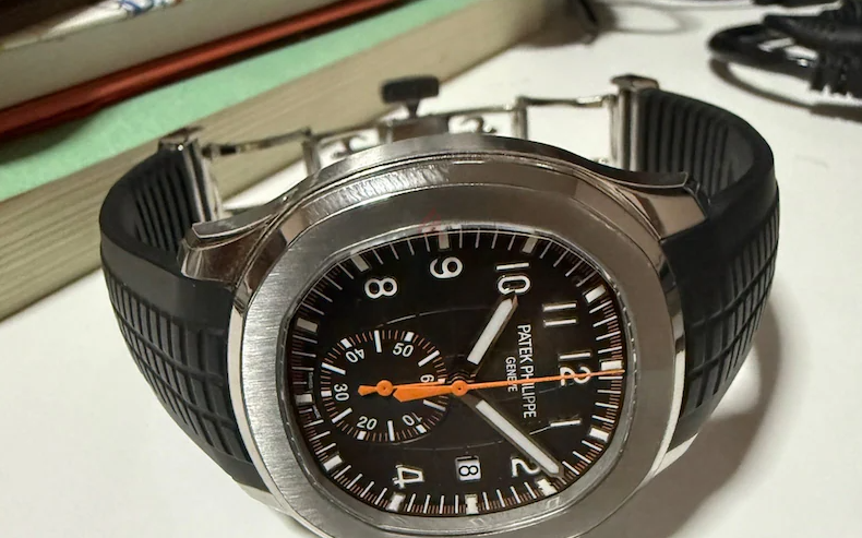 Patek aquanaut 5968a orange