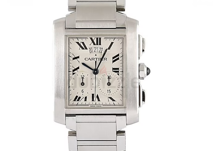 Cartier Tank Francaise Chronoflex Chronograph