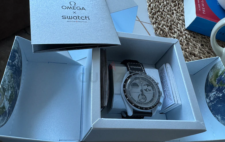 OMEGA x SWATCH – EARTH PHASE ( latest edition- rare piece)