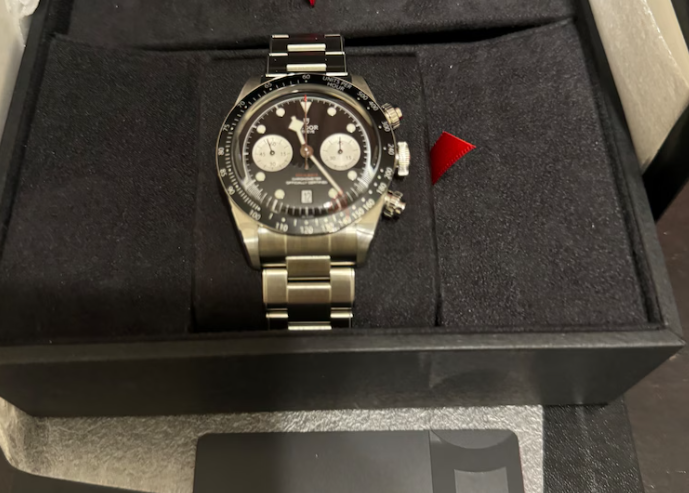 Tudor – Heritage Black Bay Chronograph “Reverse Panda” – Full Set New Unsued