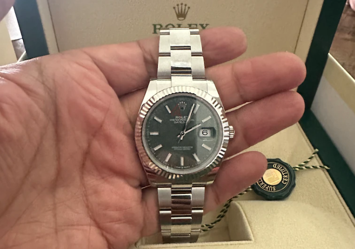 Rolex Datejust 41 Green Face