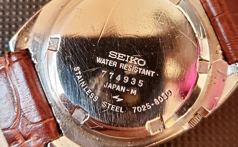 Rare and Vintage Seiko Automatic 7025 caliber 17-jewels Japan made watch for Men’s(USED)