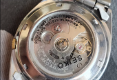 Seiko5 Automatic 7S26 caliber 21-jewels Silver Dial Japan made Mens Watch (USED)