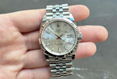 Rolex DateJust 36 Silver Dial