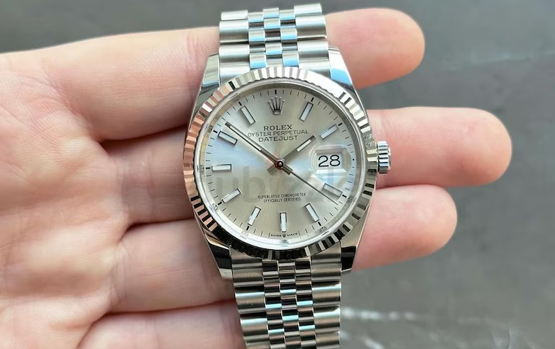 Rolex DateJust 36 Silver Dial