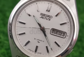 Vintage Seiko 5 Actus Automatic 7019-8010 Silver Dial Day Date Japan made watch for Men’s