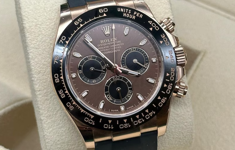 Rolex Daytona Rose Gold Oyster Flex