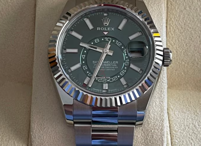 Rolex Sky Dweller 2023 Green