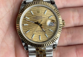 Rolex DateJust Gold Motif 41