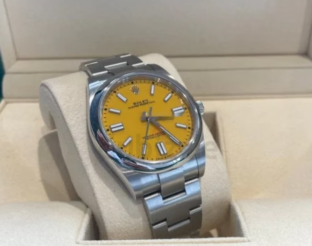 Rolex Oyster Perpetual Yellow