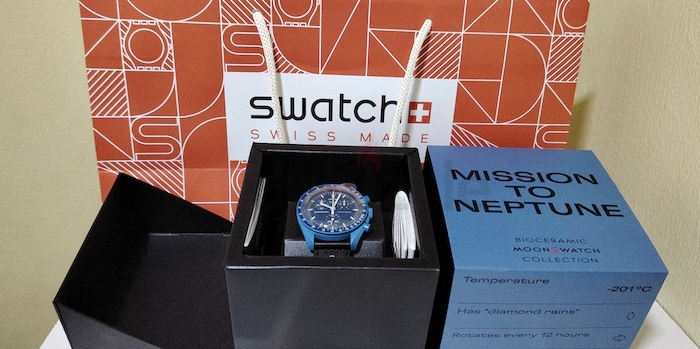 Omega Swatch mission to Neptune