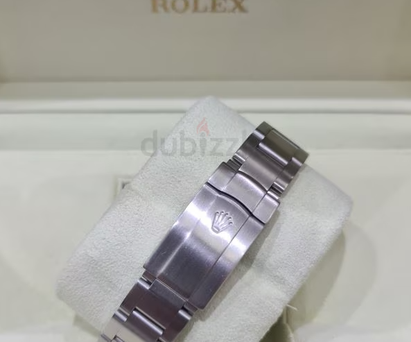 ROLEX S/S OYSTER PERPETUAL (OP) BLUE DIAL BOX ONLY