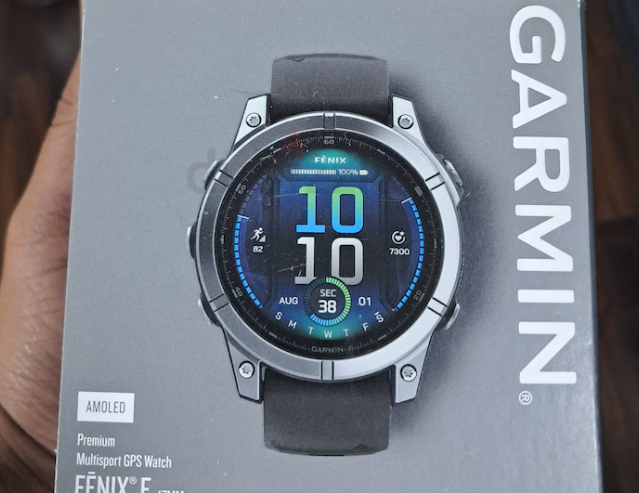 Brand New Garmin Fenix E 47 mm Amoled with Warranty For Sale