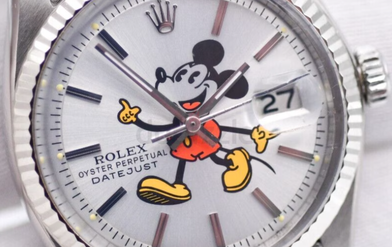 Rolex datejust 36mm REF. 1603 Mickey Mouse dial