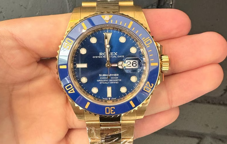 Rolex Submariner Gold Bluesy 1:1