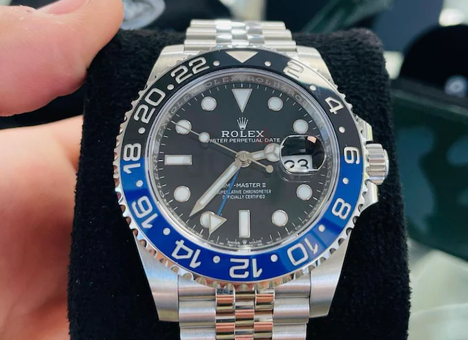 Rolex GMT Master Batgirl CF