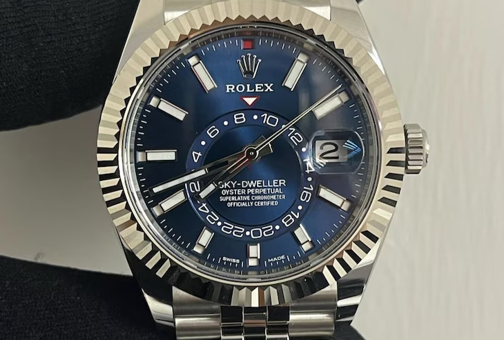 Rolex Sky Dweller Blue