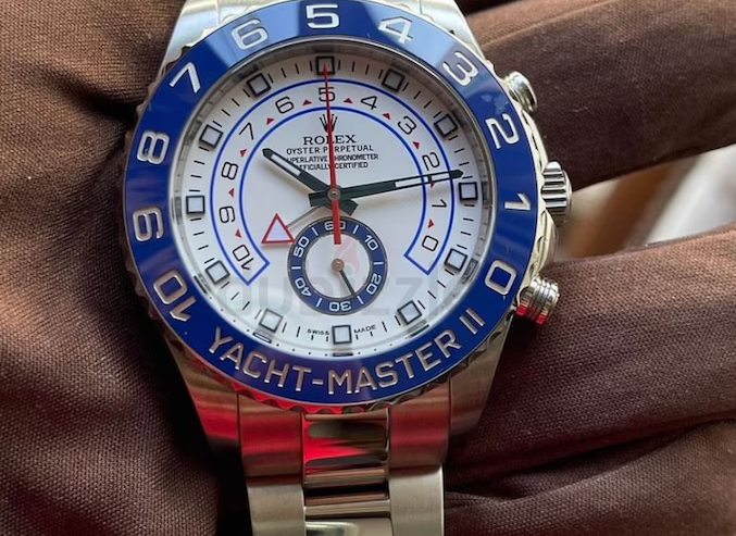 Rolex Yacht Master ll Silver 44mm