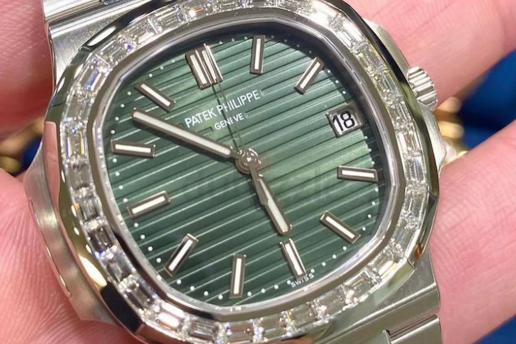 Patek Philippe 5711 Green Baguette Dial