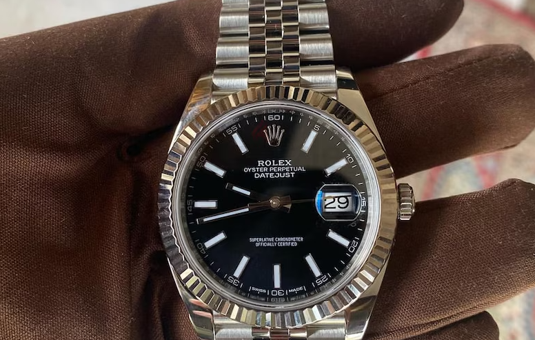 Rolex DateJust Black 41 1:1 Clone