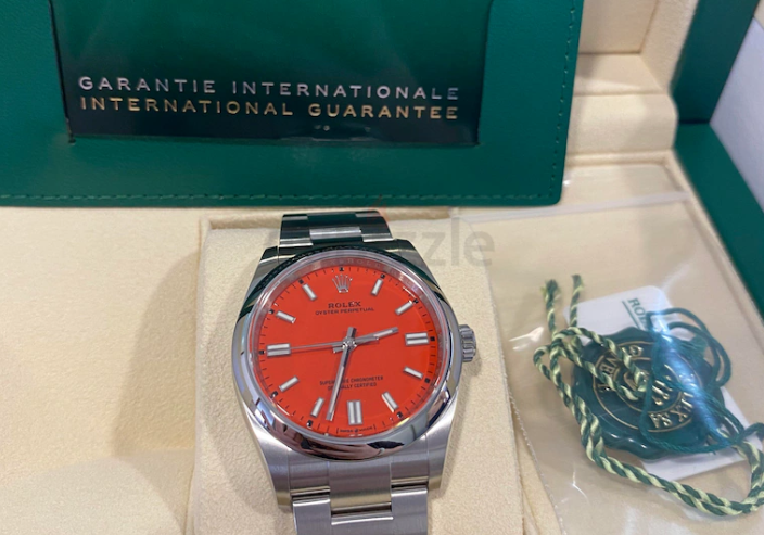 Rolex Oyster Perpetual Coral