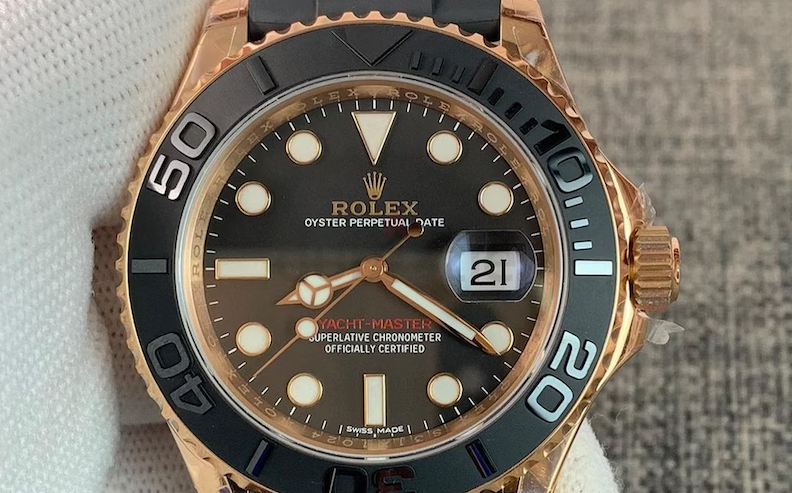 Rolex Yacht Master Rose Gold OFlex