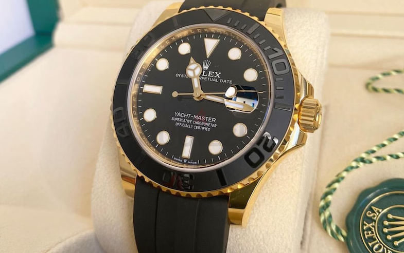 Rolex Yacht Master Gold O flex