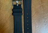 Rubber B watch strap