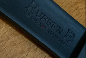 Rubber B watch strap