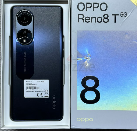 OPPO RENO 8T 256GB STORAGE BLACK COLOR