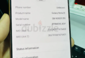 Samsung Note20 8gb 256gb Dual sim