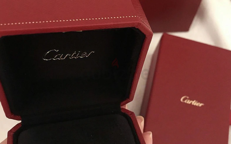 CARTIER GOLD LOVE RING ( ORGINAL BOX )